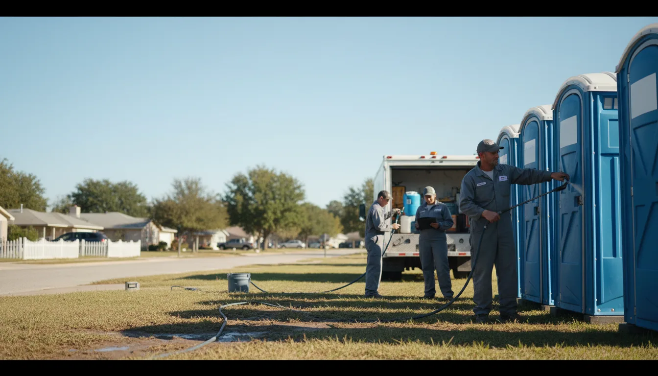 Long-Term Portable Toilet Rental in Mud Butte, SD near me